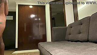 i went to relax on the mast and he opened my tight little pussy latina big cock