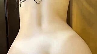 curvy teen roommate straight from shower rides cowgirl doggystyle passionately
