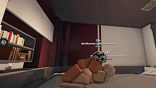 innocent roblox girl stretched by fierce lady's giant monster cock first time