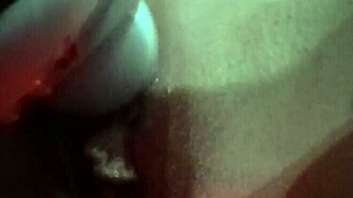 feel vibrator deep in my shaved pussy?
