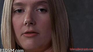 Watch sexy babes' jugs bounce wildly while bound and fucked hard