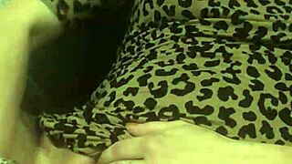 girl gropes her wet pussy while fingering deep inside