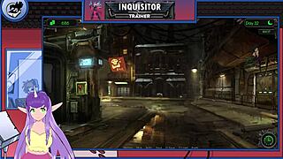 muscular brunette's pussy craves monster cock game