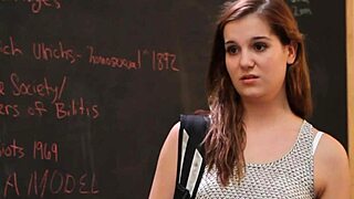 Olivia Wilder and Kasey Warner's steamy classroom lesbian fantasy