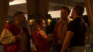 Cum Jizzing Over Mouth Dripping Into Hair