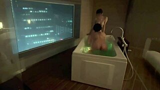 Wow! Suck Cute Santa's Pale Tits In Hotel Bath Doggy!