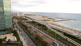 transsexual teases with deep ass bounces on throbbing cock