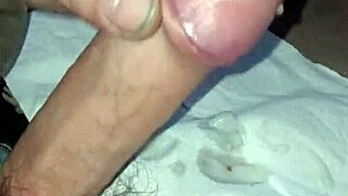 solo homemade small cock wank ends in quick cum explosion amateurs