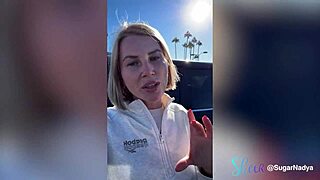 red bdsm room review with petite blonde lingerie tease 🔥👠💋