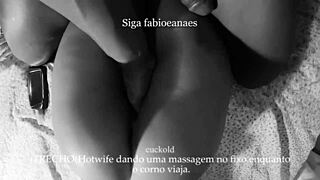 Hotwife massages bull cock films cuck trip