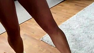 milf selfies mirror masturbation in sexy panties socks and lingerie 😍💦