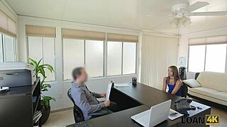 why pay loan when czech babe fucks for cash on camera