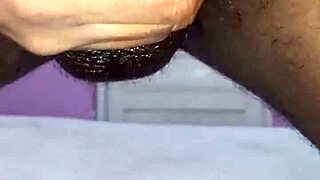 Hot Young Babe Strokes Huge Cock in Wild Solo Handjob Frenzy!