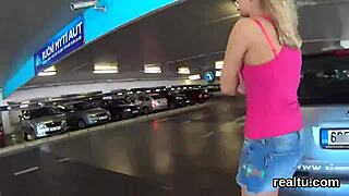 Charming Czech Sweetie SEDUCED In Mall And FUCKED Pov Style