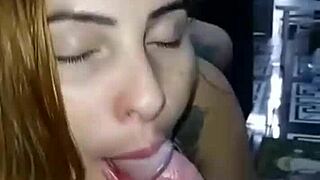 Waking Him with Intense Deepthroat Blowjob on Monster Cock No Morning Kisses
