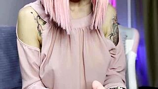 tryna santas new toy in pussy... hot orgasm hits!