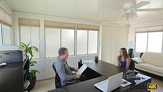 why pay loan when czech babe fucks for cash on camera