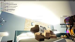 Rough BBC Destroys Big Ass in Roblox Porn Frenzy