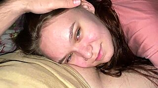 late night pov blowjob ends with creamy face mask