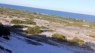i found that muscular lifeguard in dunes and made him my anal bitch deep