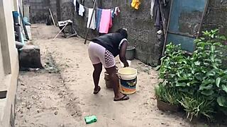 couldn't resist fucking two biggest hood cocks with my big ebony ass!