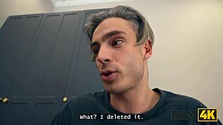 Lesbian Rimjob Battle Turns into Wild FFM Ass-to-Mouth Threesome Frenzy