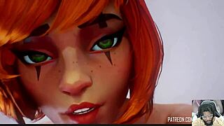 i love mr fantastic creampieing invisible woman's tight bald pussy pov