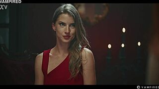 vampire octavia red mind controls sofia into wet lesbian pussy feast