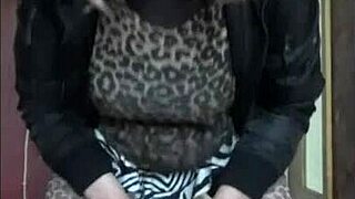 Shy Bisexual Crossdresser Mark in Stockings and Heels