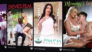 MILF Elizabeth Skylar Licks And Fucks Petite Blonde Lexi Lore's Shaved Pussy Hard!