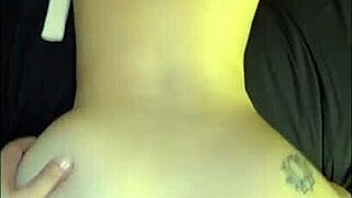 curvy brunette creams wildly with buttplug doggystyle pounding