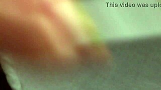 plump milf smokes cig, pisses on street bench outdoors