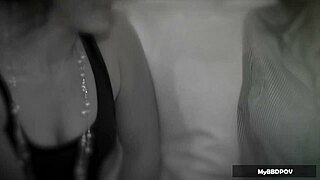 i'm so horny fingering jennifer white's tight lesbian pussy in heels