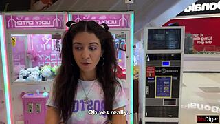 if you hit the ball in the hoop 10 times ill let you cum inside me creampie 😏