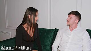 Latina Begs Lover To Pee In Her Eyes