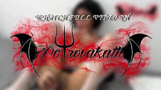 colombian teen whore slurps cock then rides dildo hard