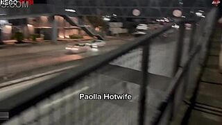 paolla hotwife flashes bbc for public humiliation