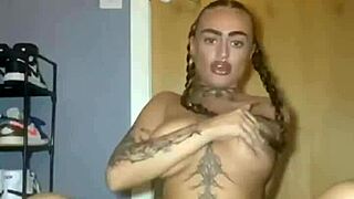 Tattooed Scottish Teen Whore's After-School Anal Assfucking Routine