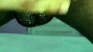 Hot Young Babe Strokes Huge Cock in Wild Solo Handjob Frenzy!