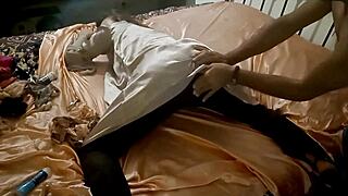 blonde amateur corset doggy fuck from behind