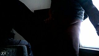 ex girlfriend's quick ebony creampie pounding reunion