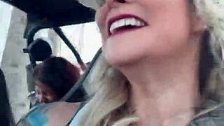 Cheerleaders Ditch Pom-Poms For Wild Naughty Party Fun