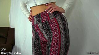 anabelle pync teases in kitty panties close-up hd wow...