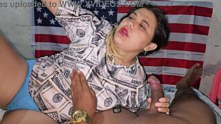 she sucks my dick for cash inflating veins till i burst 💦💰 latina fuck doll licks it all