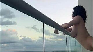 girls share strap-on passion in cancun