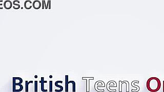 British 18-Year-Old's Cunt Devoured by Older Man in First-Time Oral Frenzy