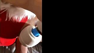 Emma's christmas pussy tease 🎄🍑