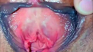 beautiful milf wife wet shaved pussy closeup homemade fingering