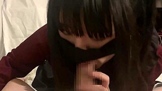 Her Sticky Tongue Blowjob Makes Me Explode Inside