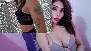 Innocent latina teen craves giant cock creampie on halloween, horny pov orgasm